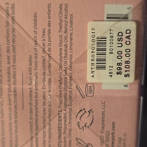 ❤️BUY 2 GET 1 FREE NEST Fragrances Turkish Rose Perfume Oil with Floral Design - Picture 5 of 7